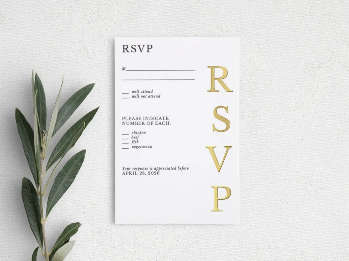 Step RSVP Postcards