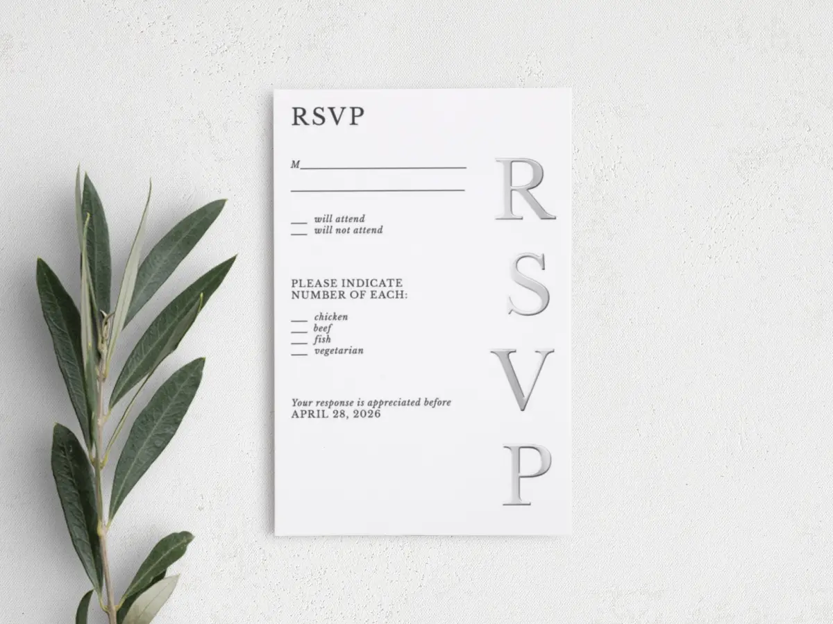 Step RSVP Postcards