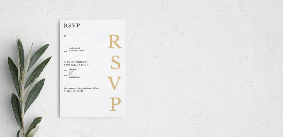 Step RSVP Postcards
