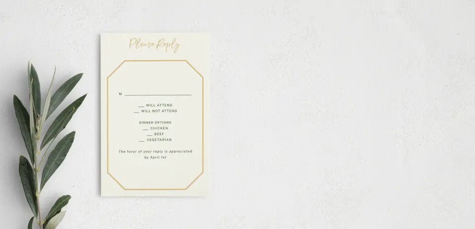 Step RSVP Postcards