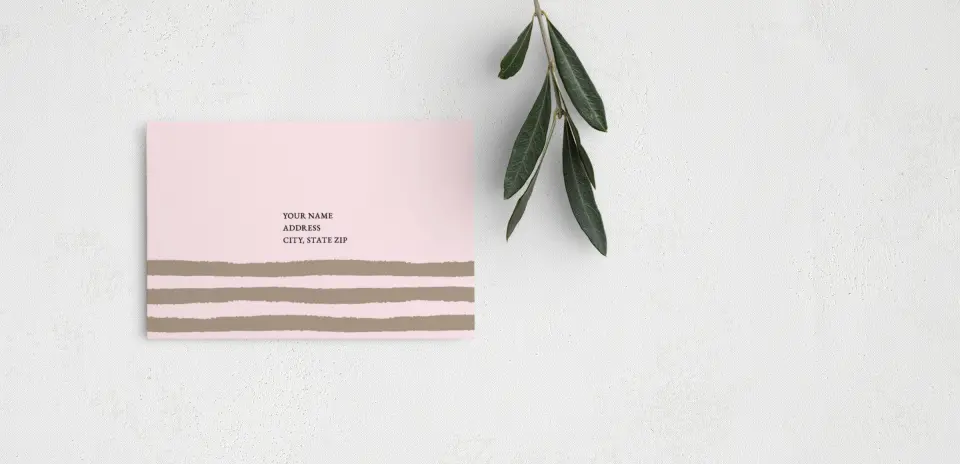Step RSVP Postcards Back View