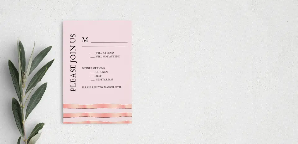 Step RSVP Postcards