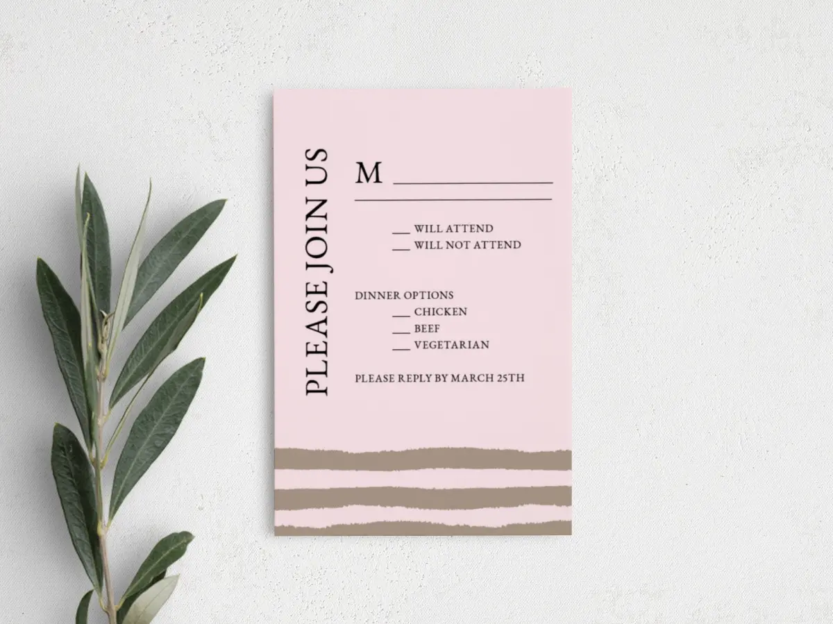 Step RSVP Postcards