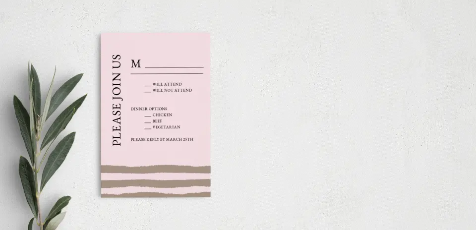 Step RSVP Postcards