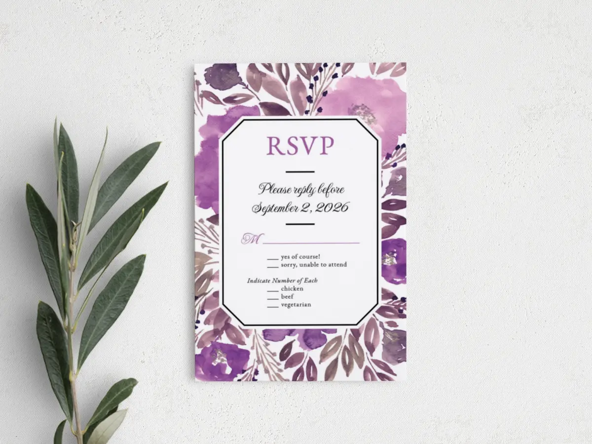 Step RSVP Postcards