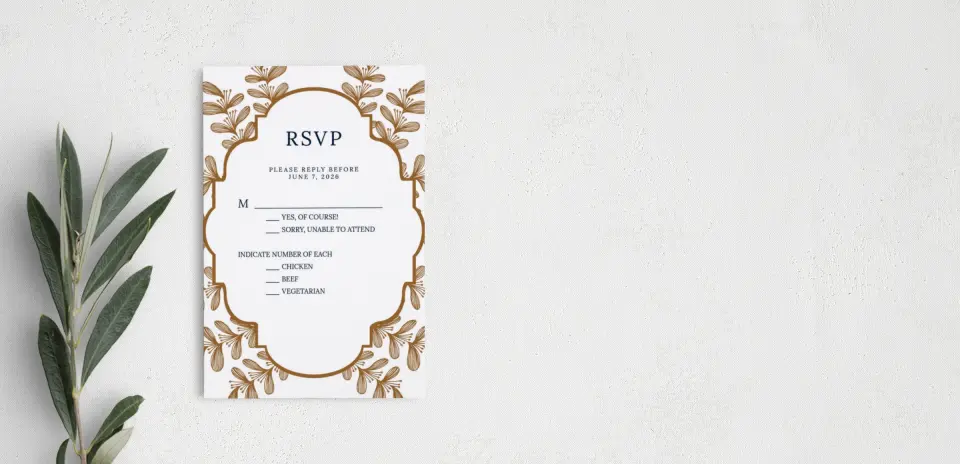 Step RSVP Postcards