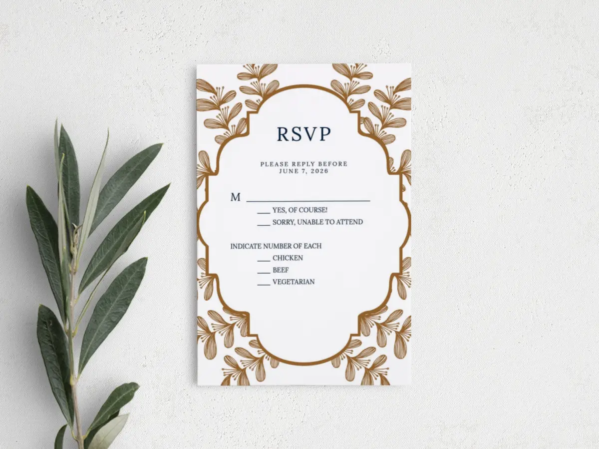 Step RSVP Postcards
