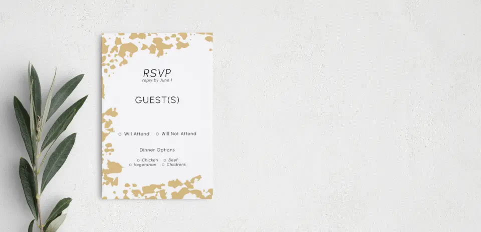 Step RSVP Postcards