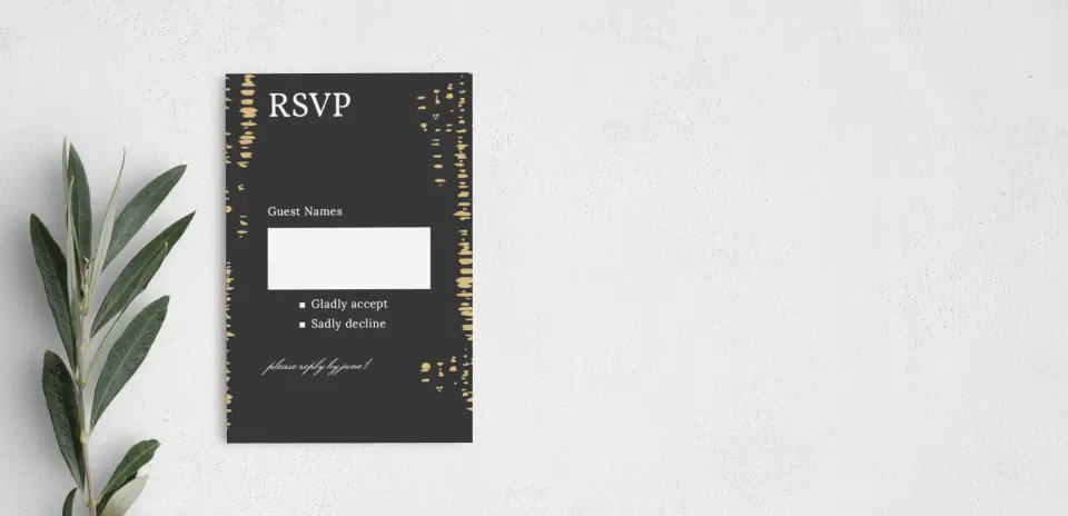 Step RSVP Postcards