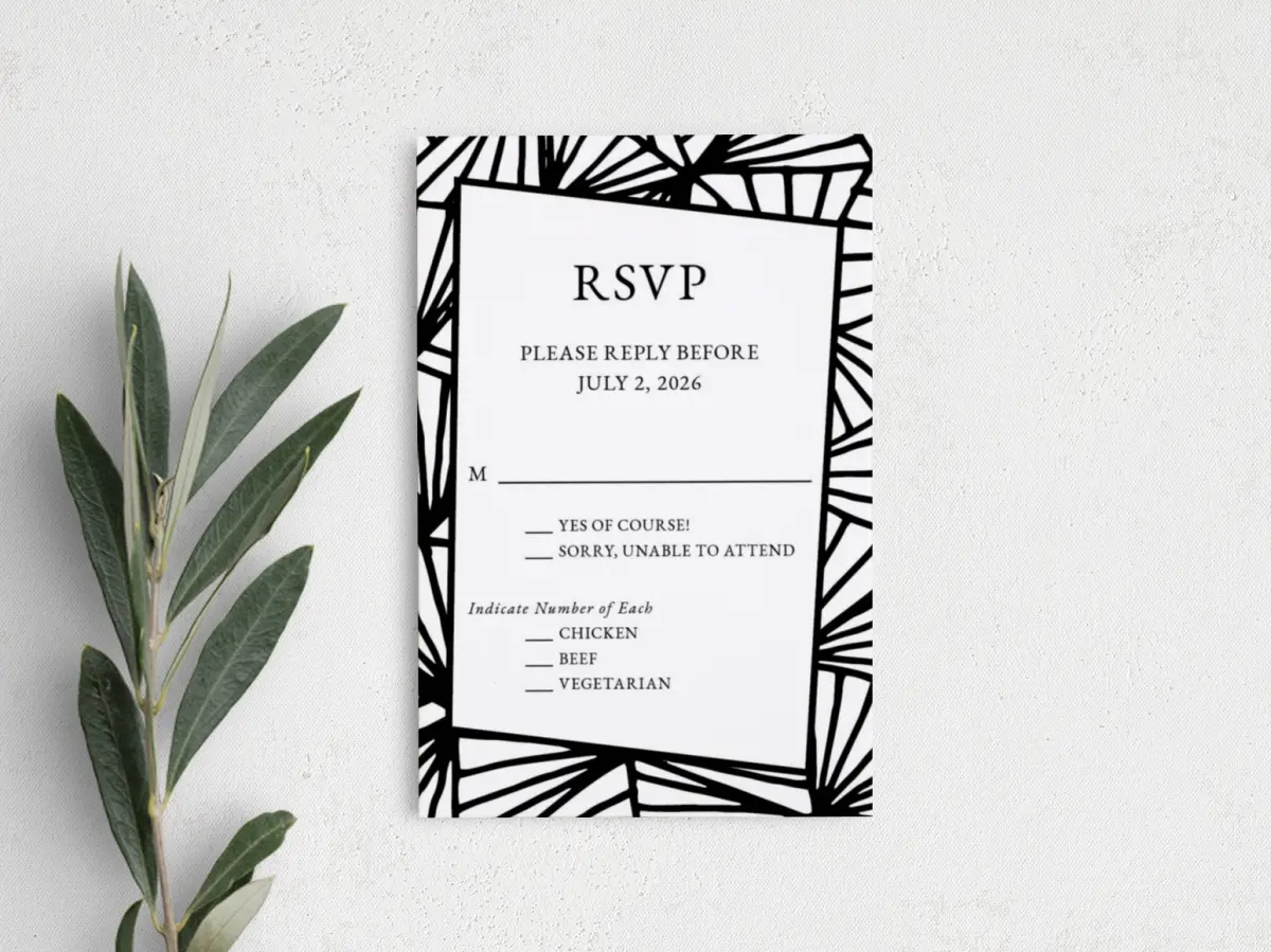 Step RSVP Postcards