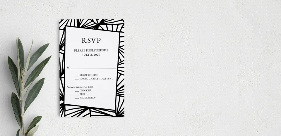 Step RSVP Postcards