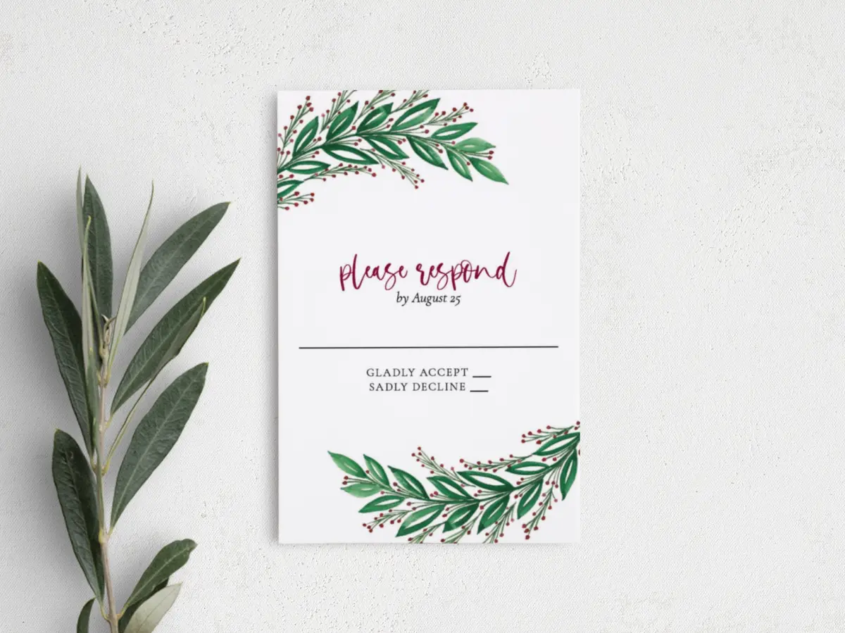 Step RSVP Postcards