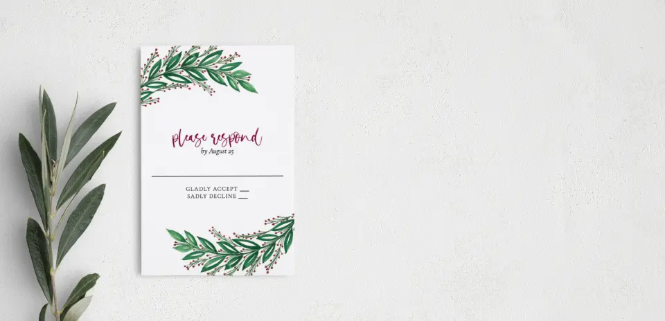 Step RSVP Postcards