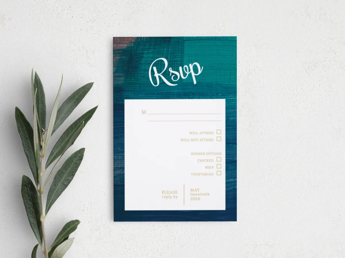 Step RSVP Postcards
