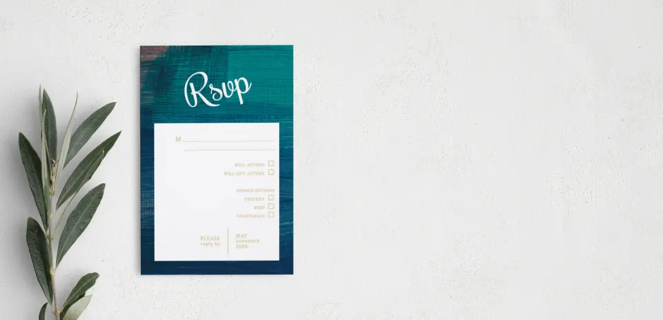 Step RSVP Postcards