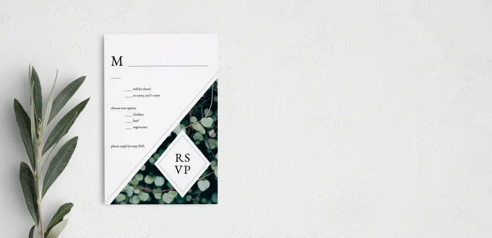 Step RSVP Postcards