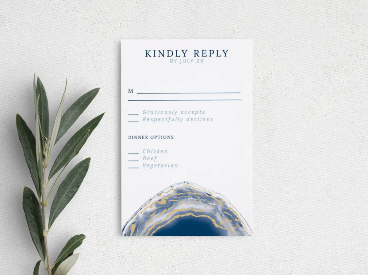 Step RSVP Postcards