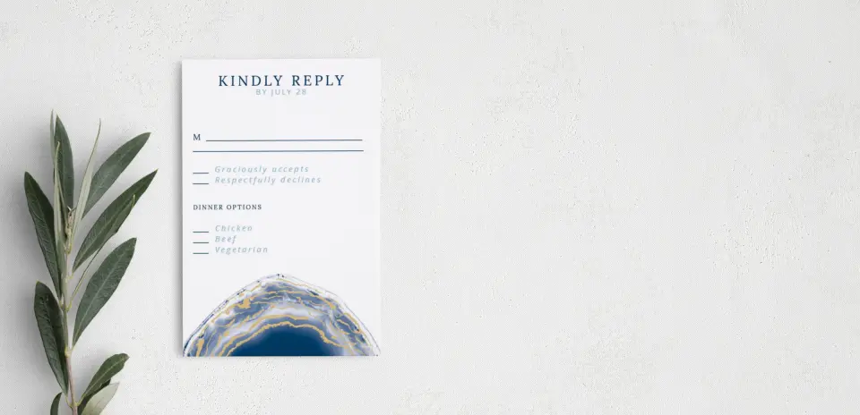 Step RSVP Postcards