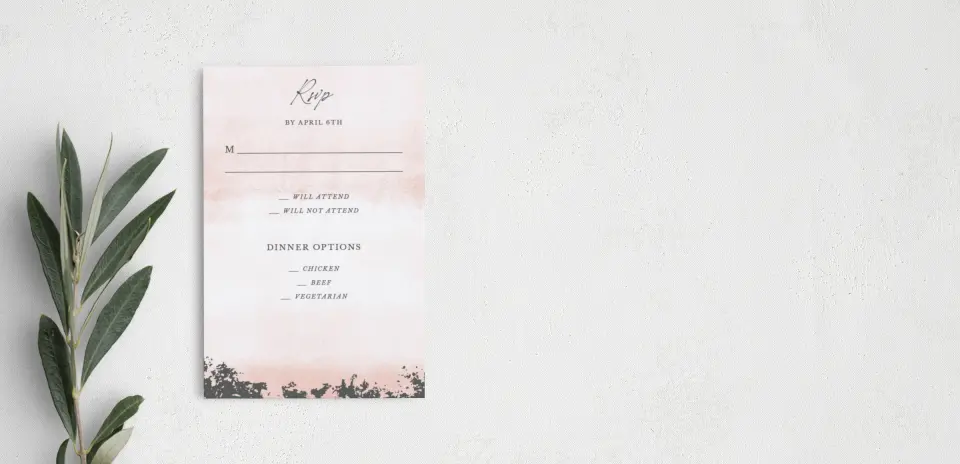 Step RSVP Postcards