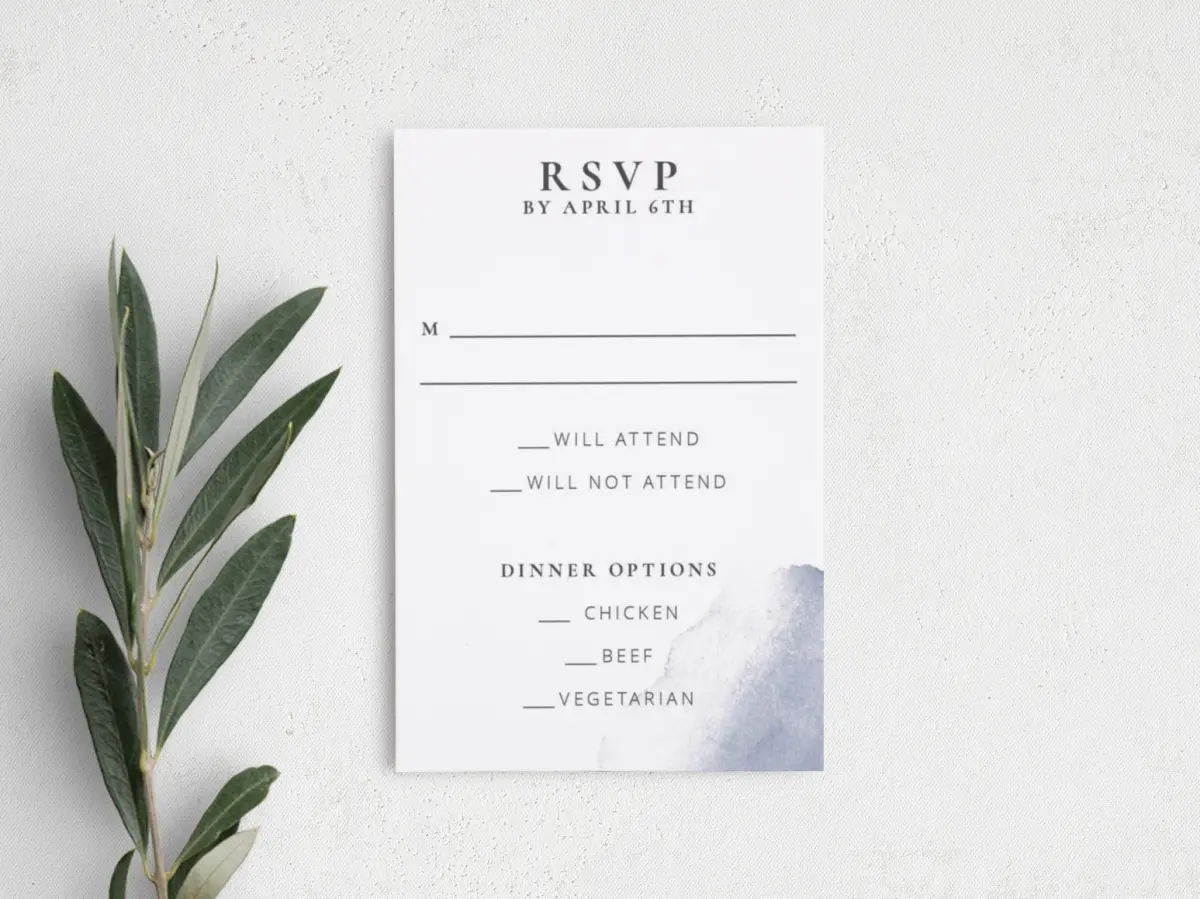 Step RSVP Postcards