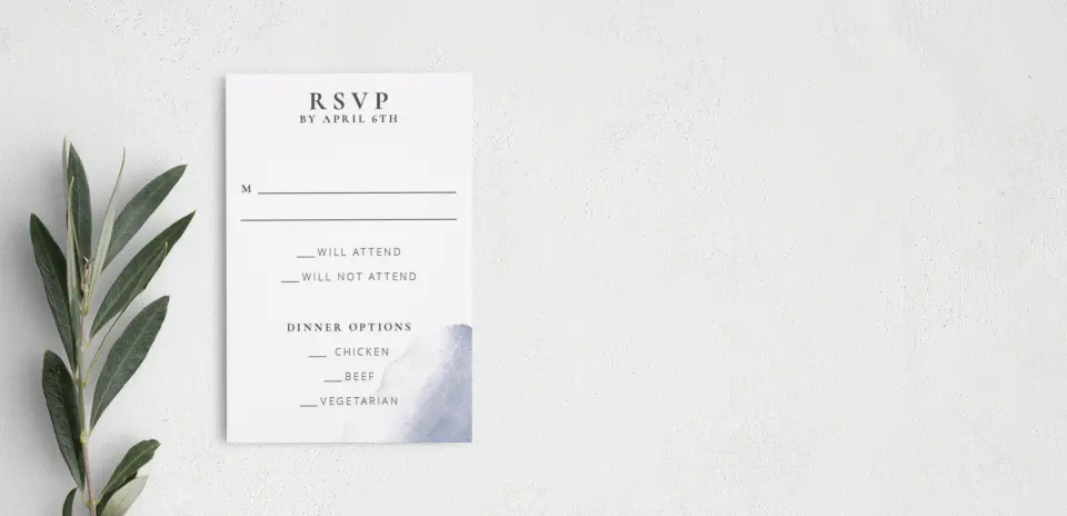 Step RSVP Postcards