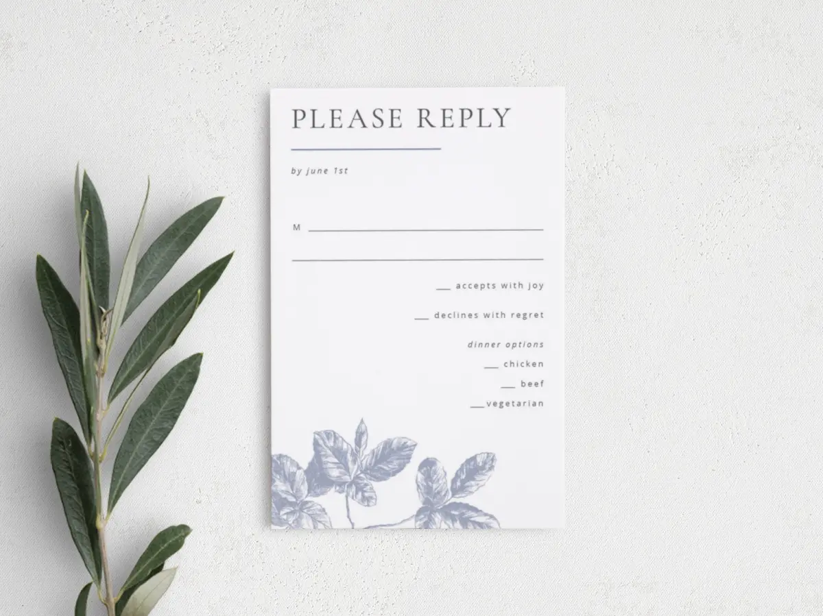 Step RSVP Postcards