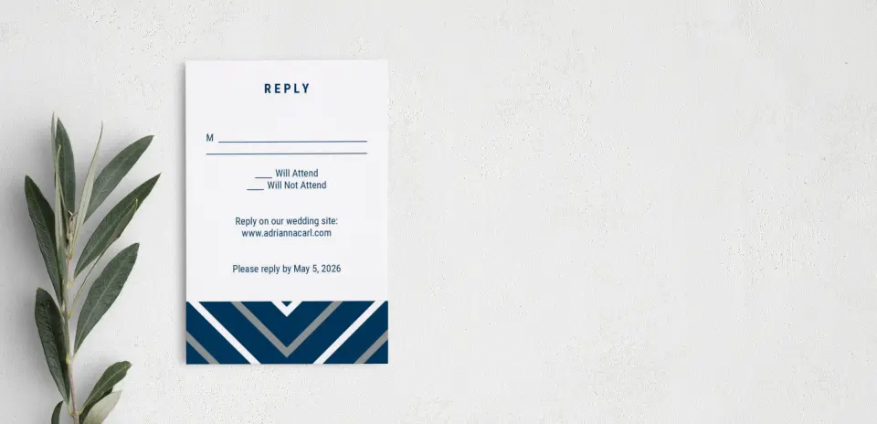 Step RSVP Postcards