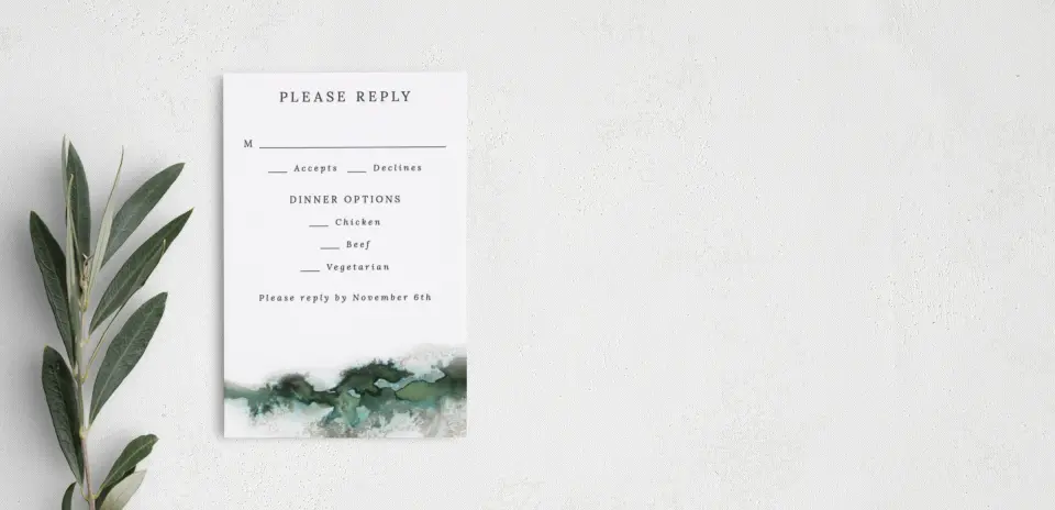 Step RSVP Postcards