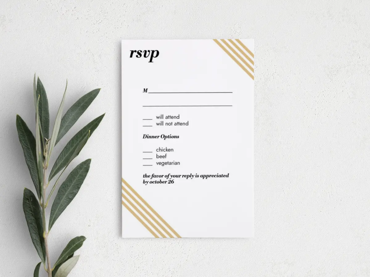 Step RSVP Postcards