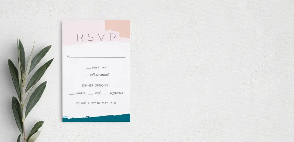 Step RSVP Postcards