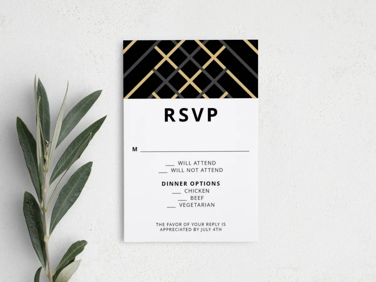 Step RSVP Postcards