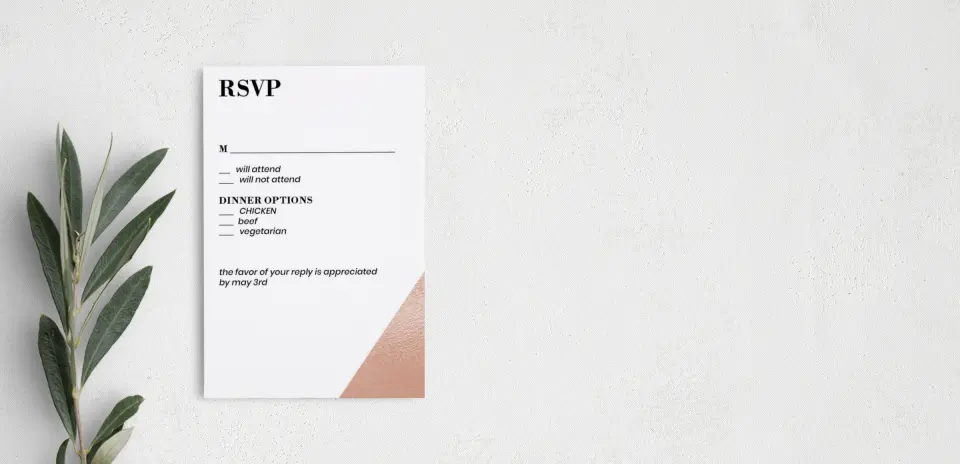 Step RSVP Postcards