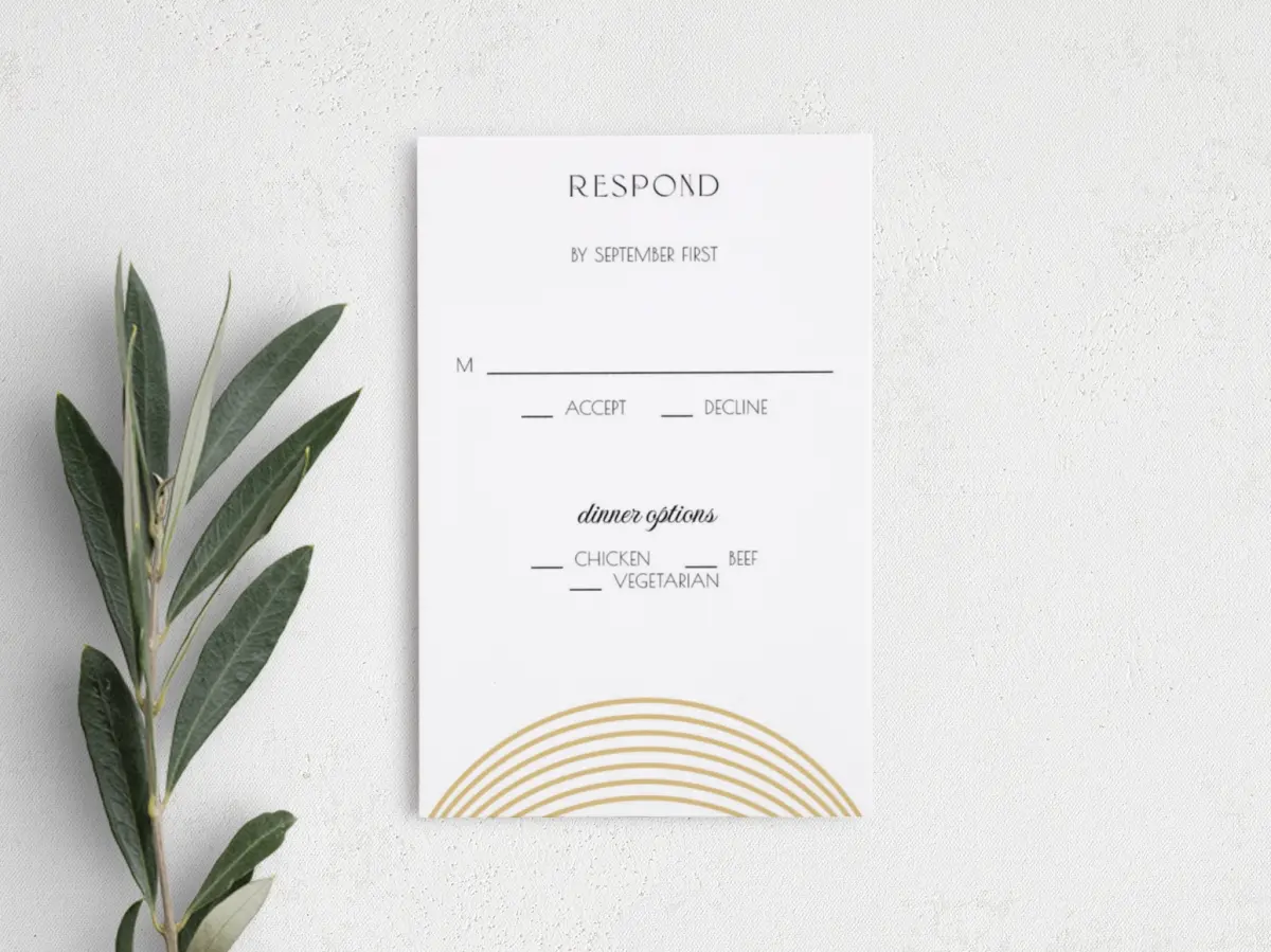 Step RSVP Postcards