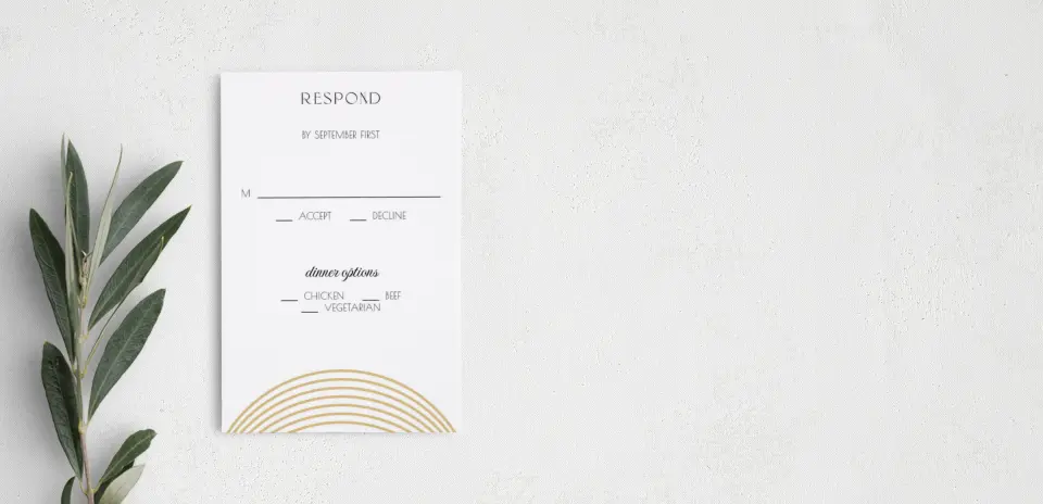 Step RSVP Postcards