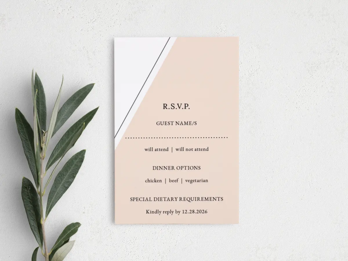 Step RSVP Postcards