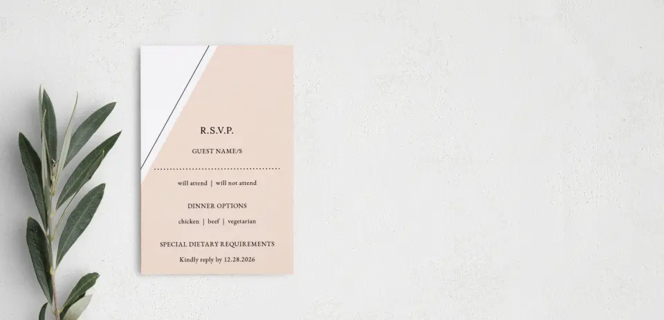 Step RSVP Postcards