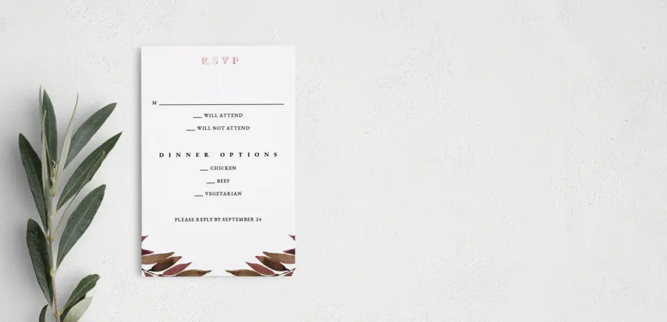 Step RSVP Postcards