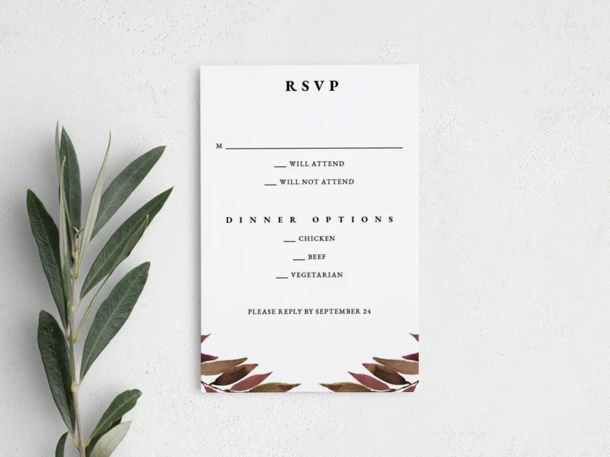 Step RSVP Postcards