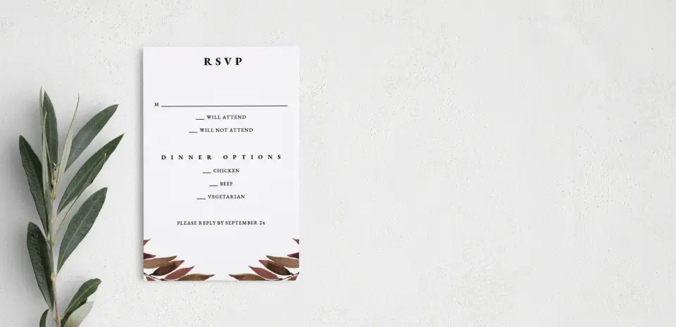 Step RSVP Postcards