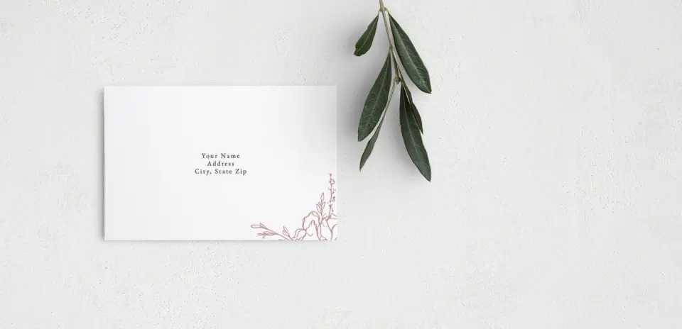 Step RSVP Postcards Back View