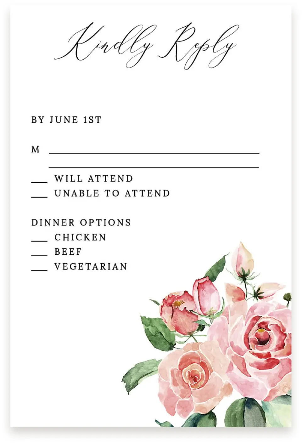 This is a  4" x 6" RSVP Postcards (Pocket Invitation) called Enchanted Crown printed in full color on Premium Smooth paper