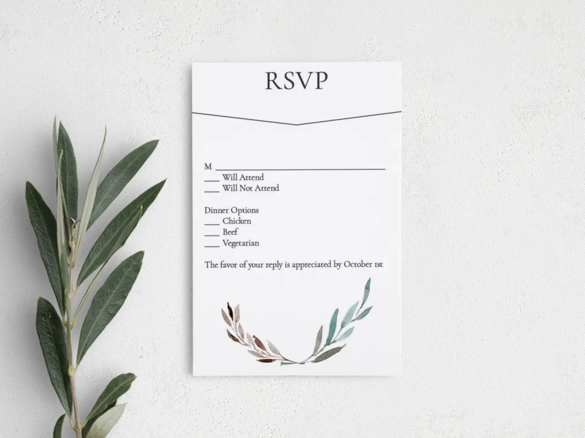 Step RSVP Postcards