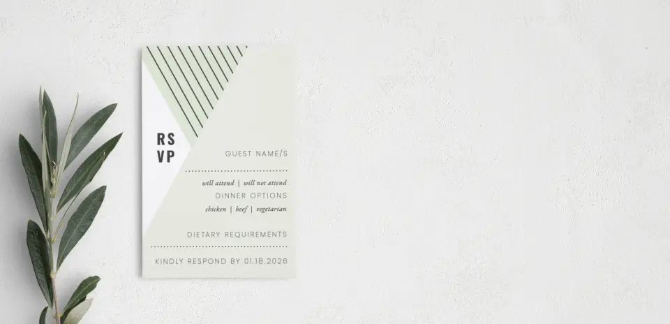 Step RSVP Postcards