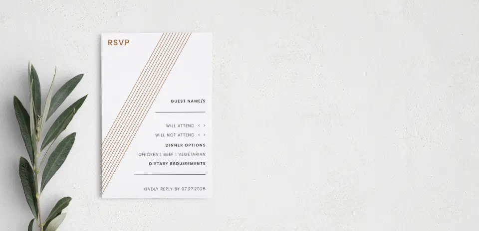 Step RSVP Postcards