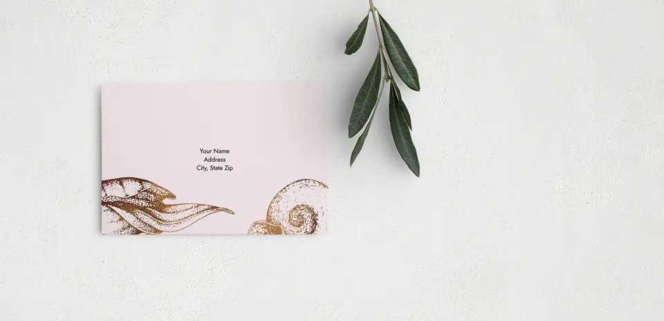 Step RSVP Postcards Back View