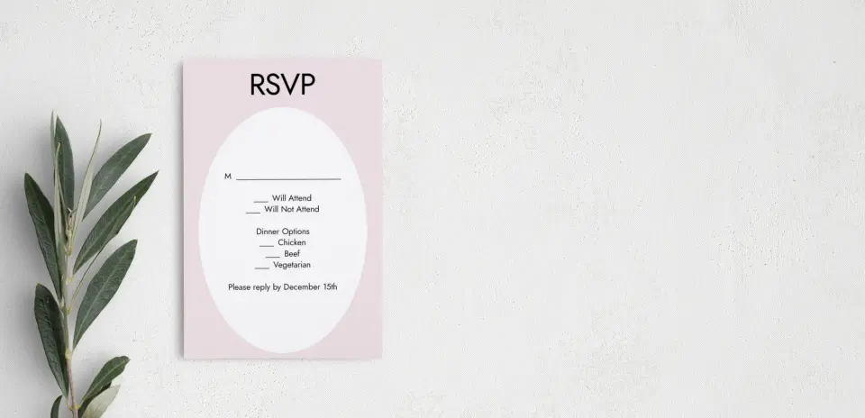 Step RSVP Postcards