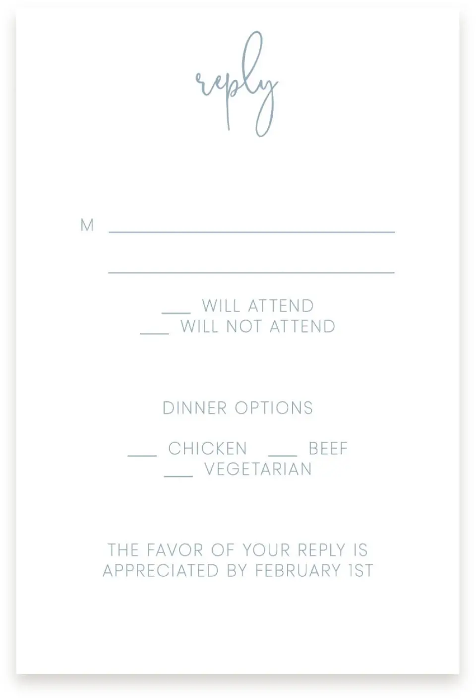 This is a  4" x 6" RSVP Postcards (Pocket Invitation) called Enchanting Sea printed in full color on Premium Smooth paper