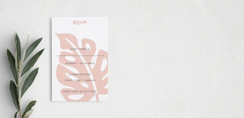 Step RSVP Postcards