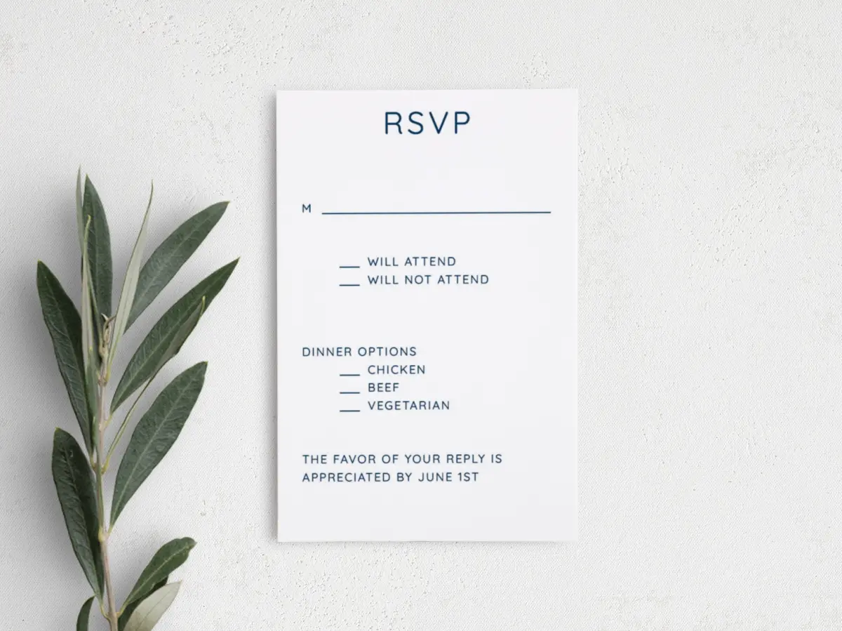 Step RSVP Postcards