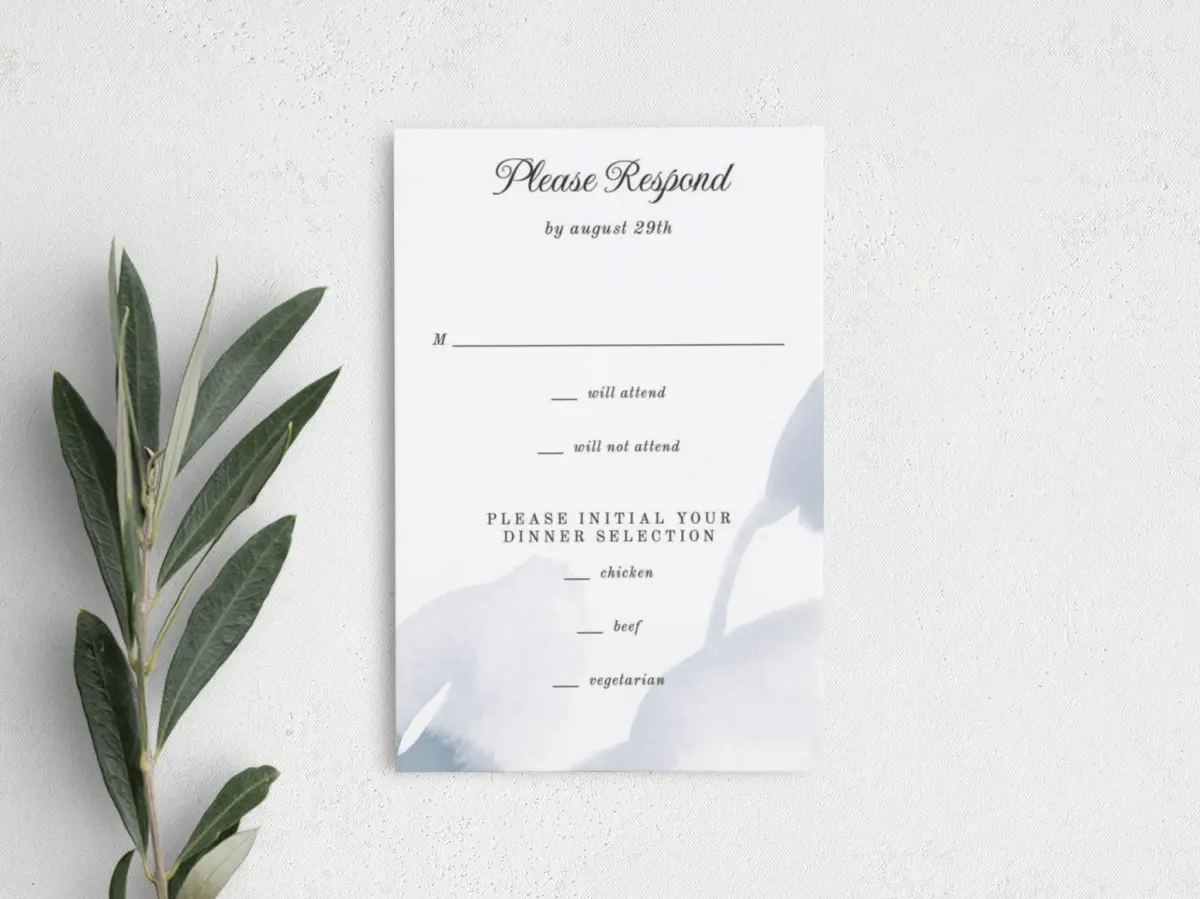 Step RSVP Postcards